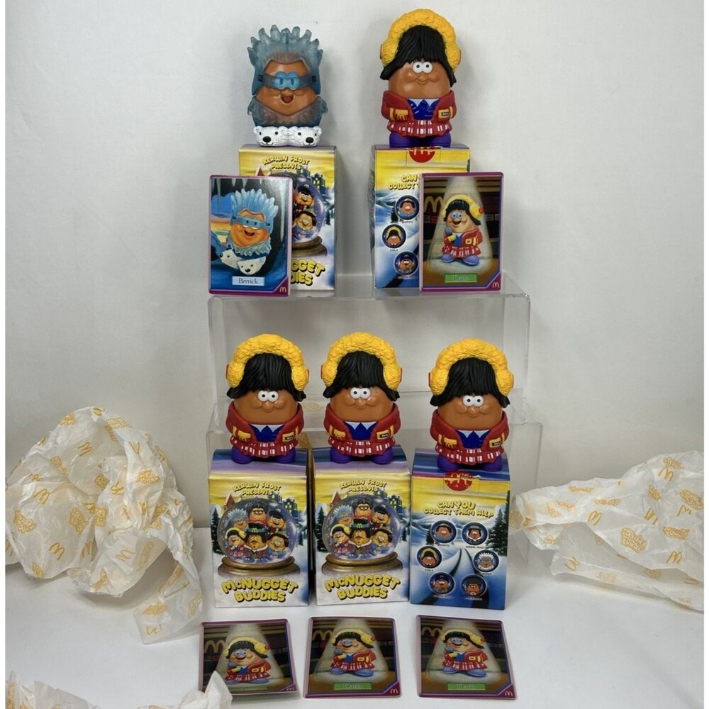 Mcdonald's Kerwin Frost McNugget Buddies Lot Darla Brrrick